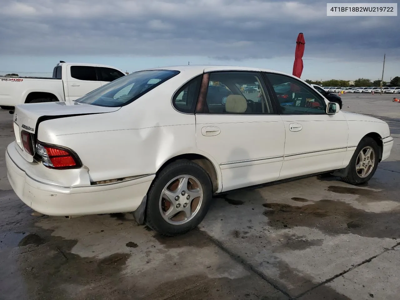 1998 Toyota Avalon Xl VIN: 4T1BF18B2WU219722 Lot: 79756314