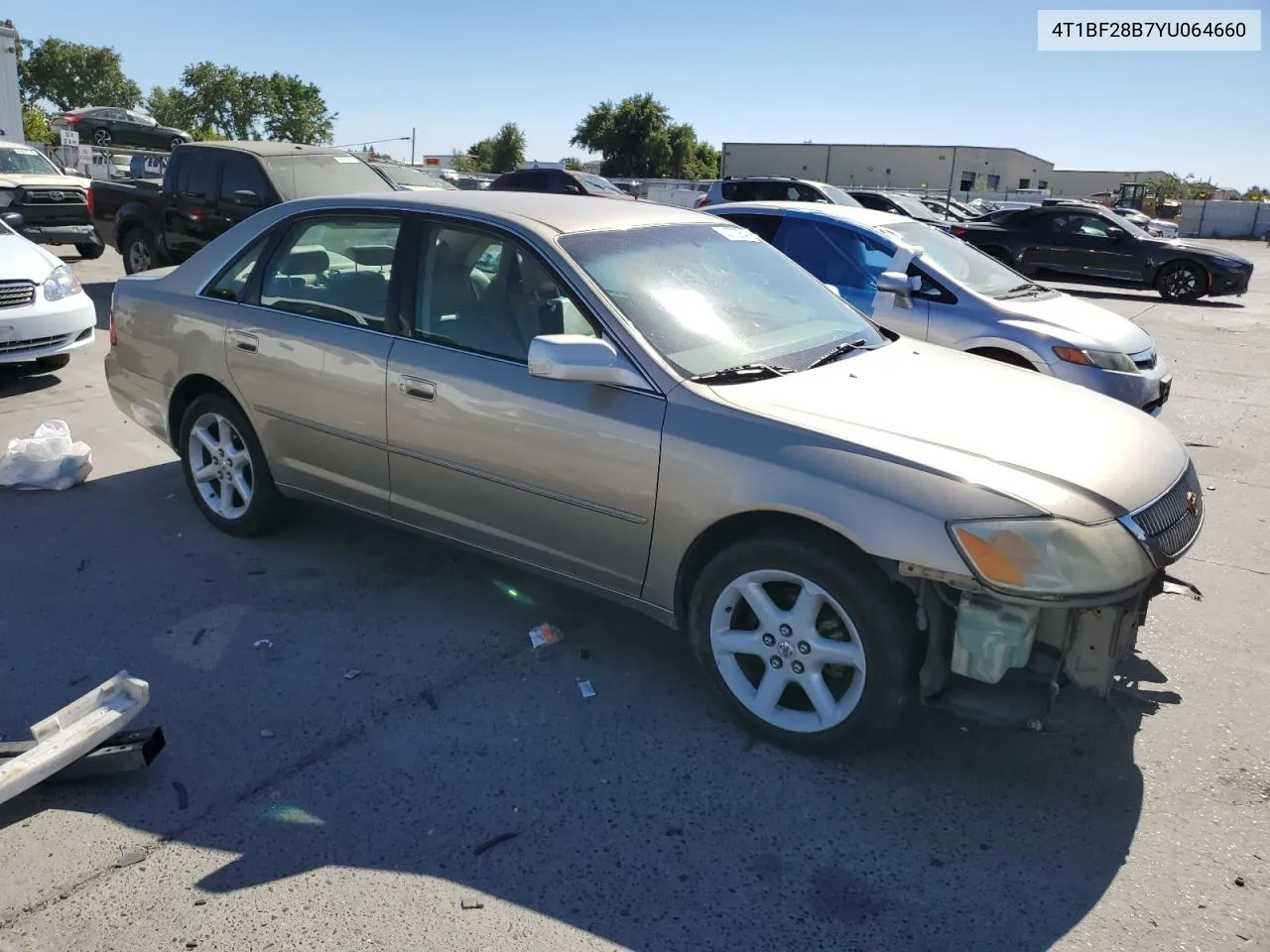 2000 Toyota Avalon Xl VIN: 4T1BF28B7YU064660 Lot: 60772954