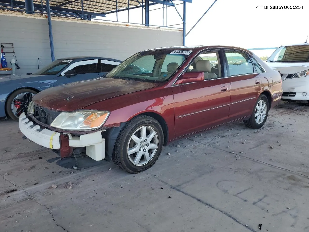 2000 Toyota Avalon Xl VIN: 4T1BF28B6YU066254 Lot: 64826224