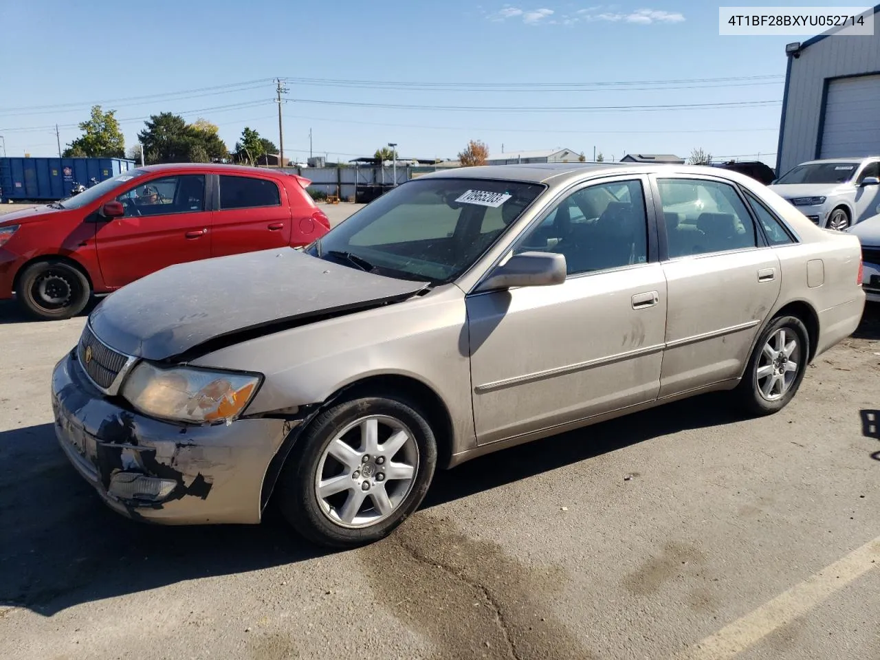 2000 Toyota Avalon Xl VIN: 4T1BF28BXYU052714 Lot: 70965203