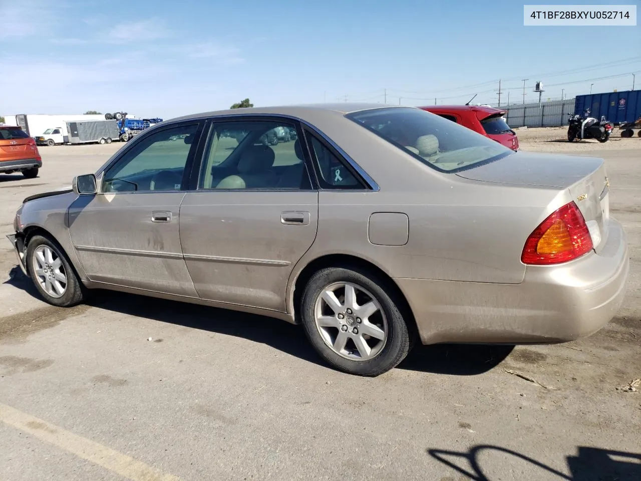 2000 Toyota Avalon Xl VIN: 4T1BF28BXYU052714 Lot: 70965203