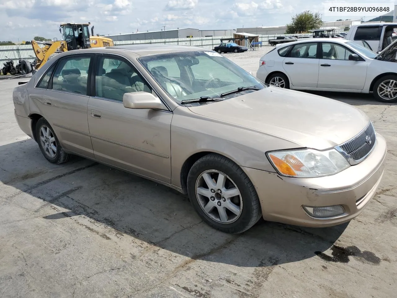 2000 Toyota Avalon Xl VIN: 4T1BF28B9YU096848 Lot: 71248774