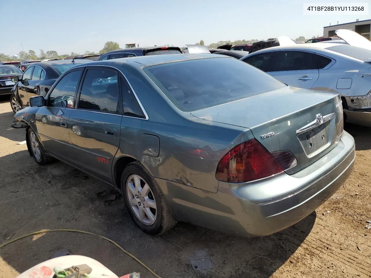 2000 Toyota Avalon Xl VIN: 4T1BF28B1YU113268 Lot: 71278644