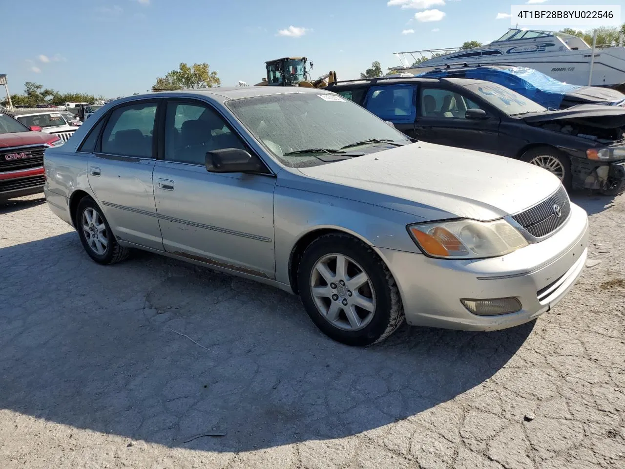 2000 Toyota Avalon Xl VIN: 4T1BF28B8YU022546 Lot: 71472034