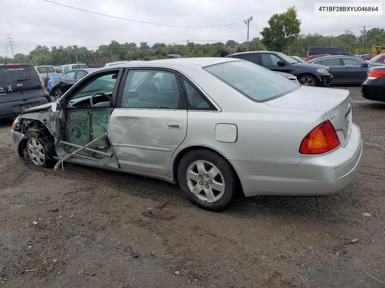 2000 Toyota Avalon Xl VIN: 4T1BF28BXYU046864 Lot: 71916044