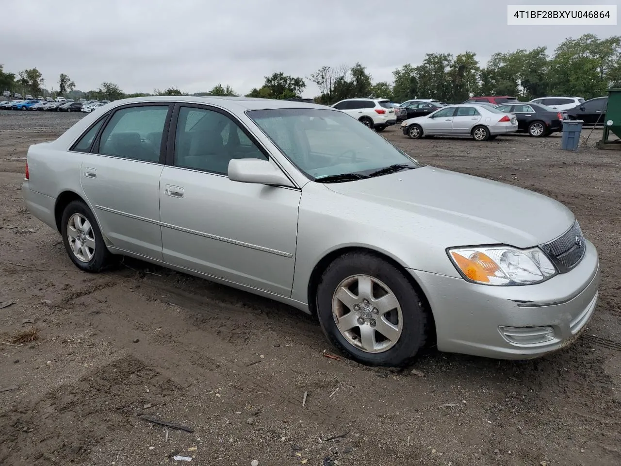 2000 Toyota Avalon Xl VIN: 4T1BF28BXYU046864 Lot: 71916044