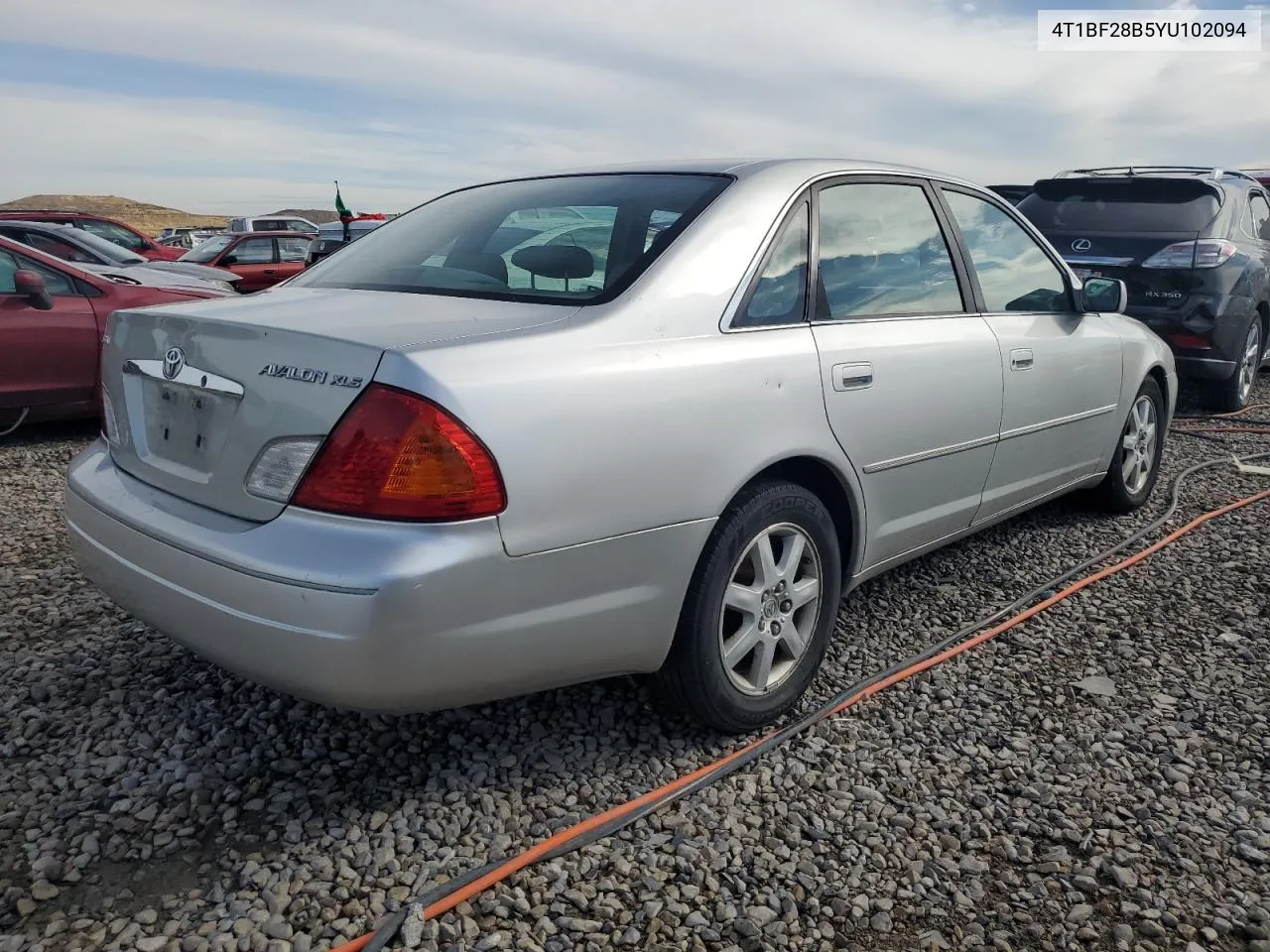 2000 Toyota Avalon Xl VIN: 4T1BF28B5YU102094 Lot: 72164434