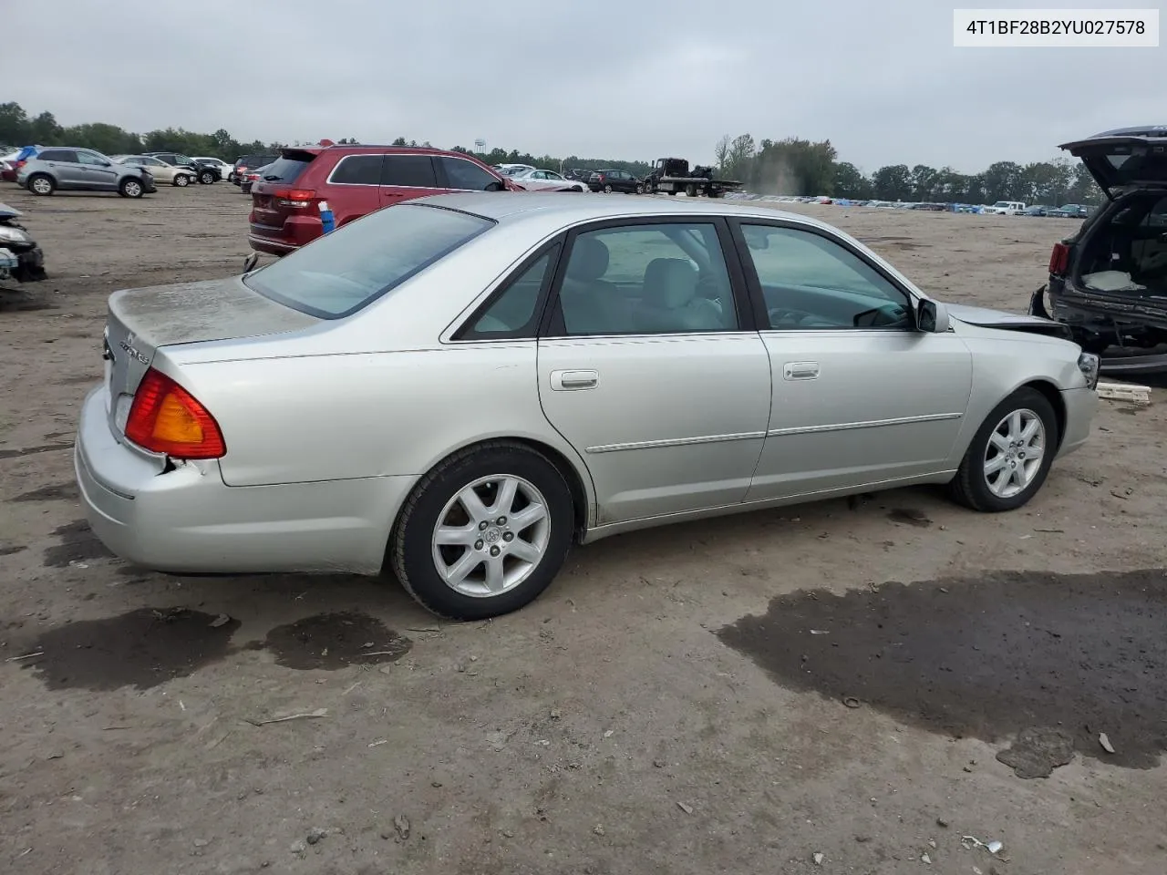 2000 Toyota Avalon Xl VIN: 4T1BF28B2YU027578 Lot: 73305644