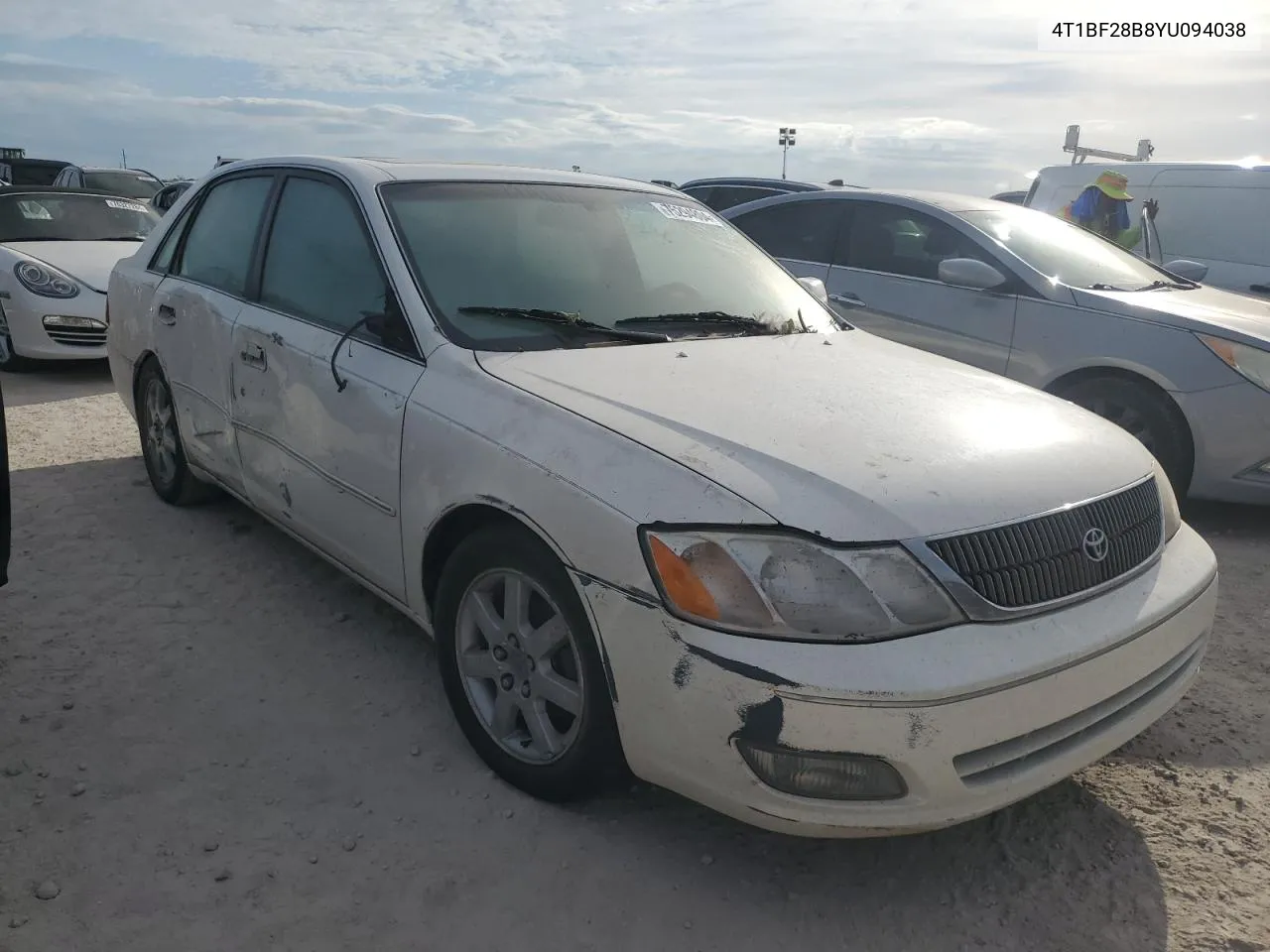 2000 Toyota Avalon Xl VIN: 4T1BF28B8YU094038 Lot: 75294804