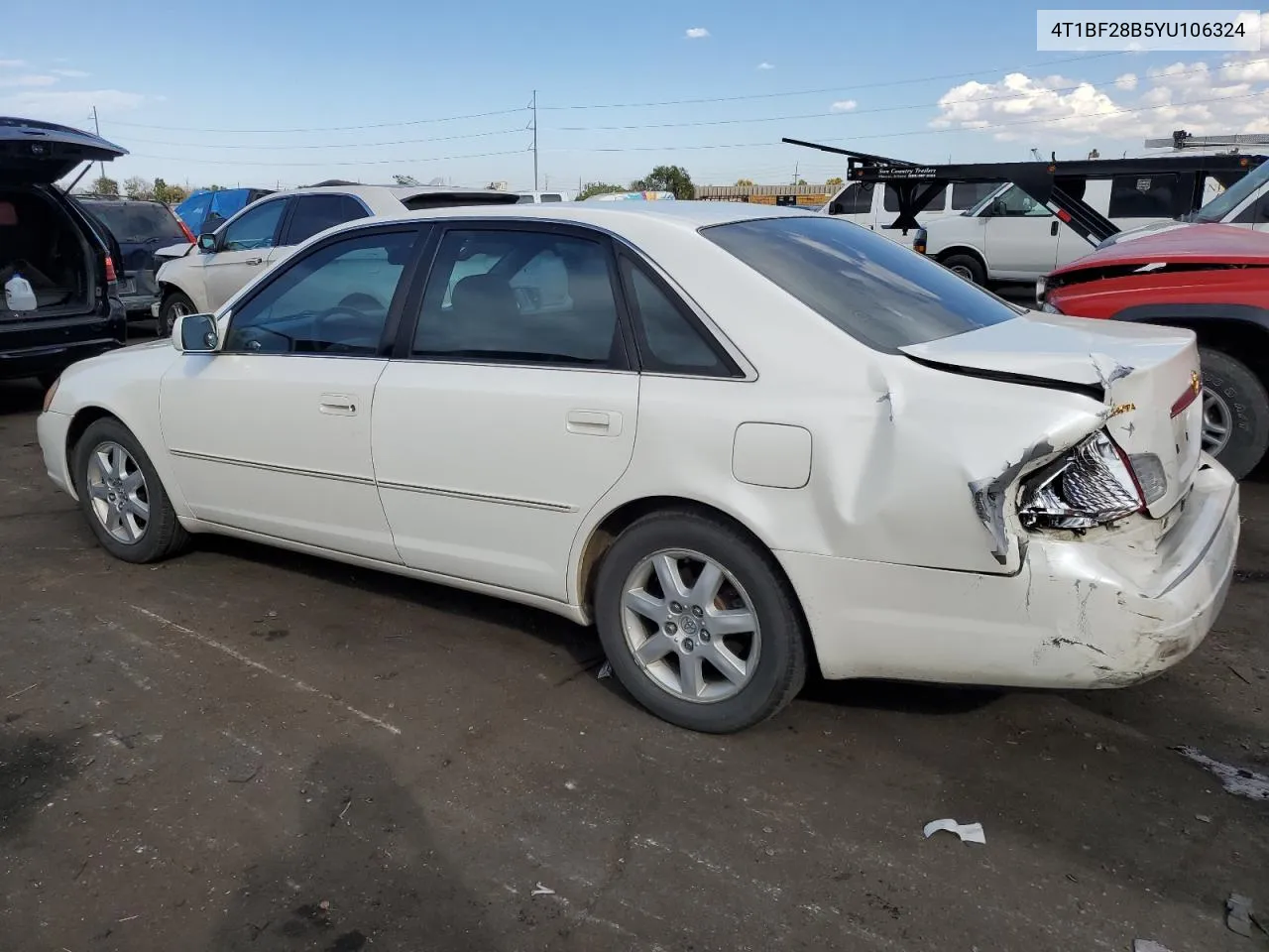 2000 Toyota Avalon Xl VIN: 4T1BF28B5YU106324 Lot: 76619644