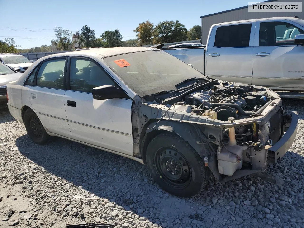 2000 Toyota Avalon Xl VIN: 4T1BF28B9YU103572 Lot: 76724304