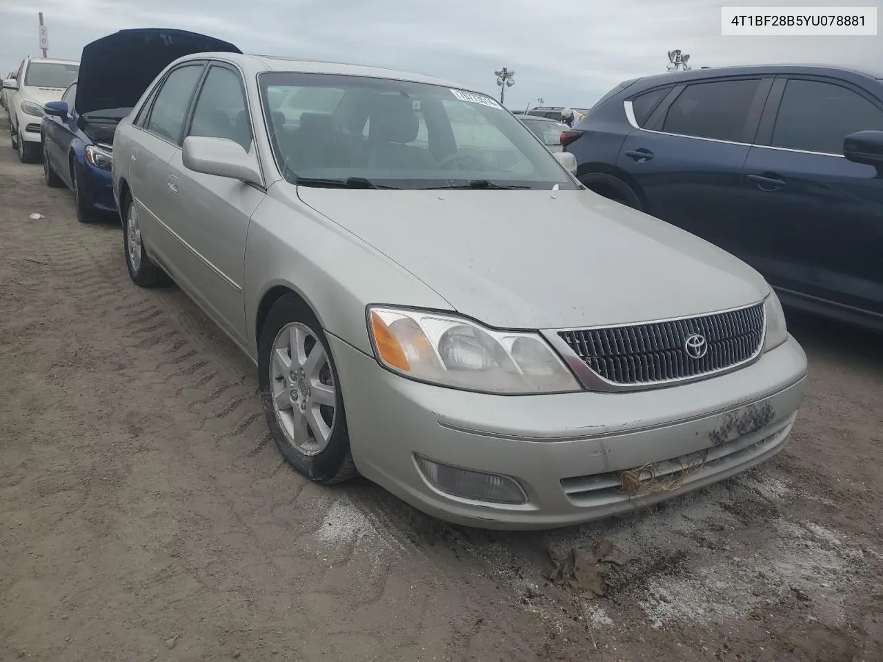 2000 Toyota Avalon Xl VIN: 4T1BF28B5YU078881 Lot: 76773514