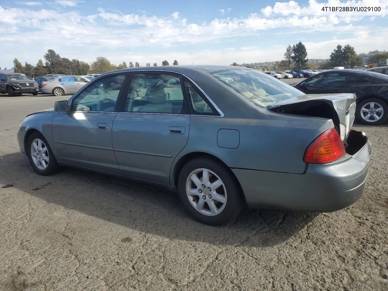 2000 Toyota Avalon Xl VIN: 4T1BF28B3YU029100 Lot: 78139904