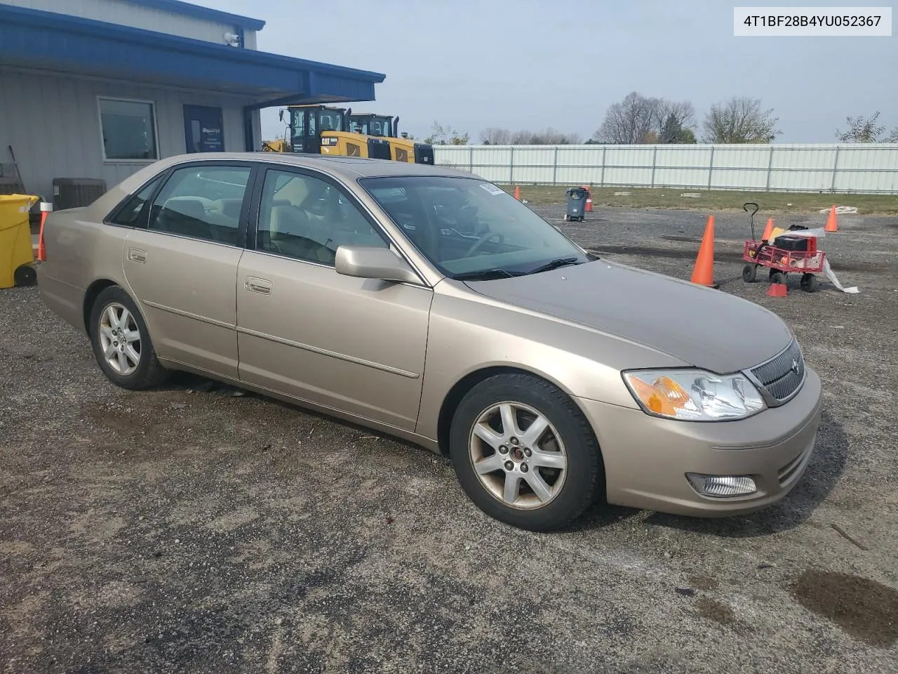 2000 Toyota Avalon Xl VIN: 4T1BF28B4YU052367 Lot: 78581294