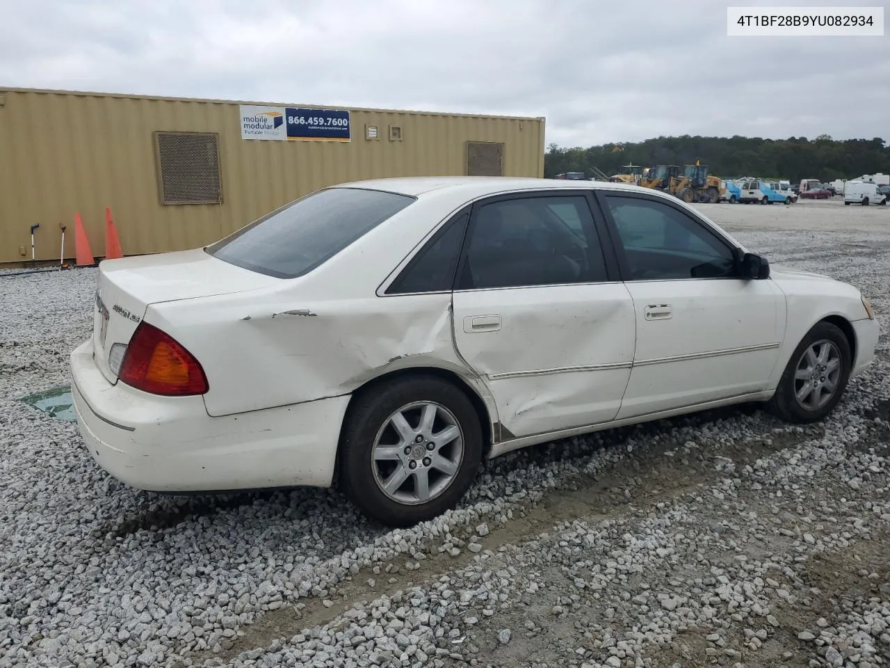 2000 Toyota Avalon Xl VIN: 4T1BF28B9YU082934 Lot: 79736474