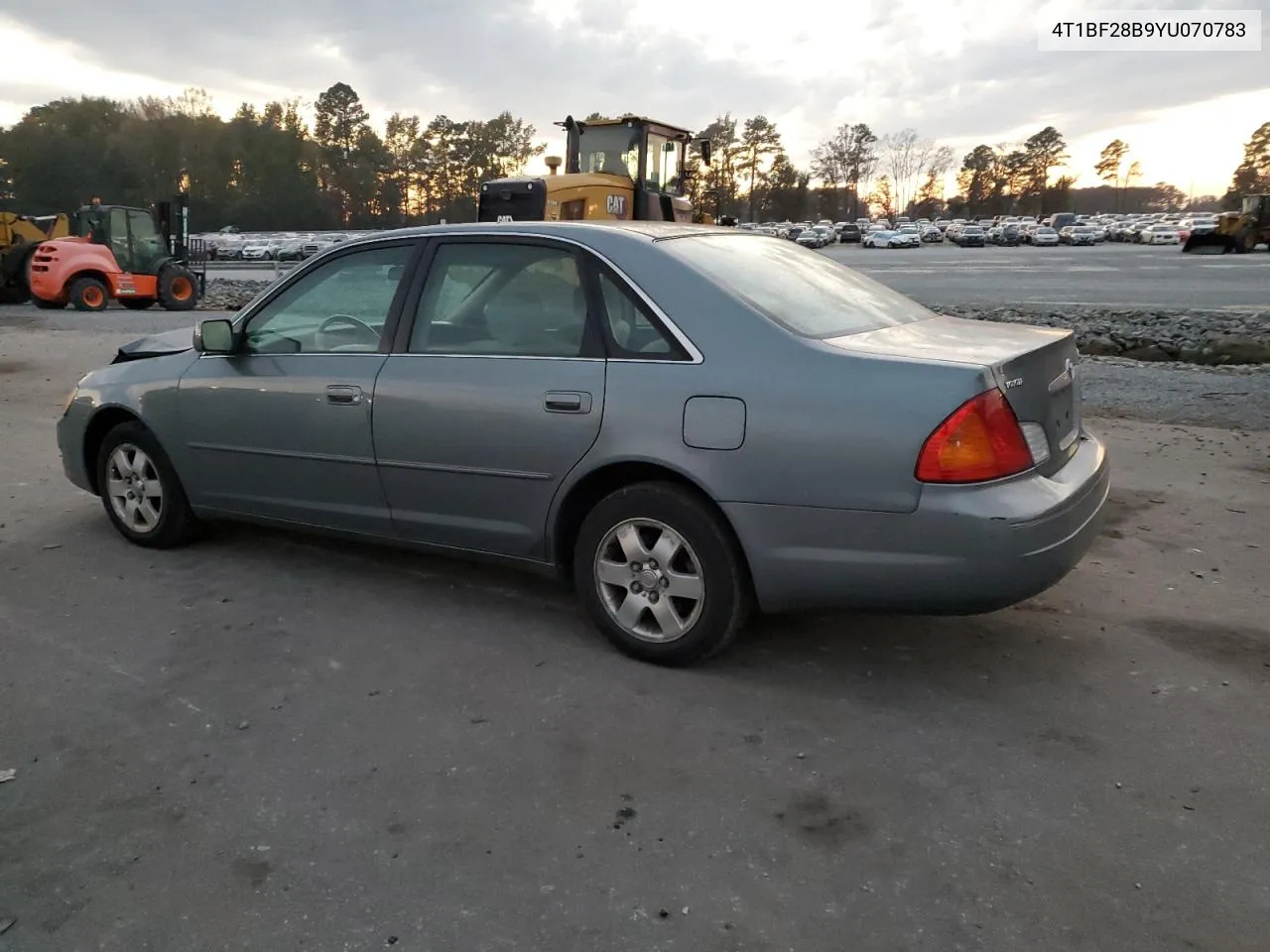 2000 Toyota Avalon Xl VIN: 4T1BF28B9YU070783 Lot: 79997294