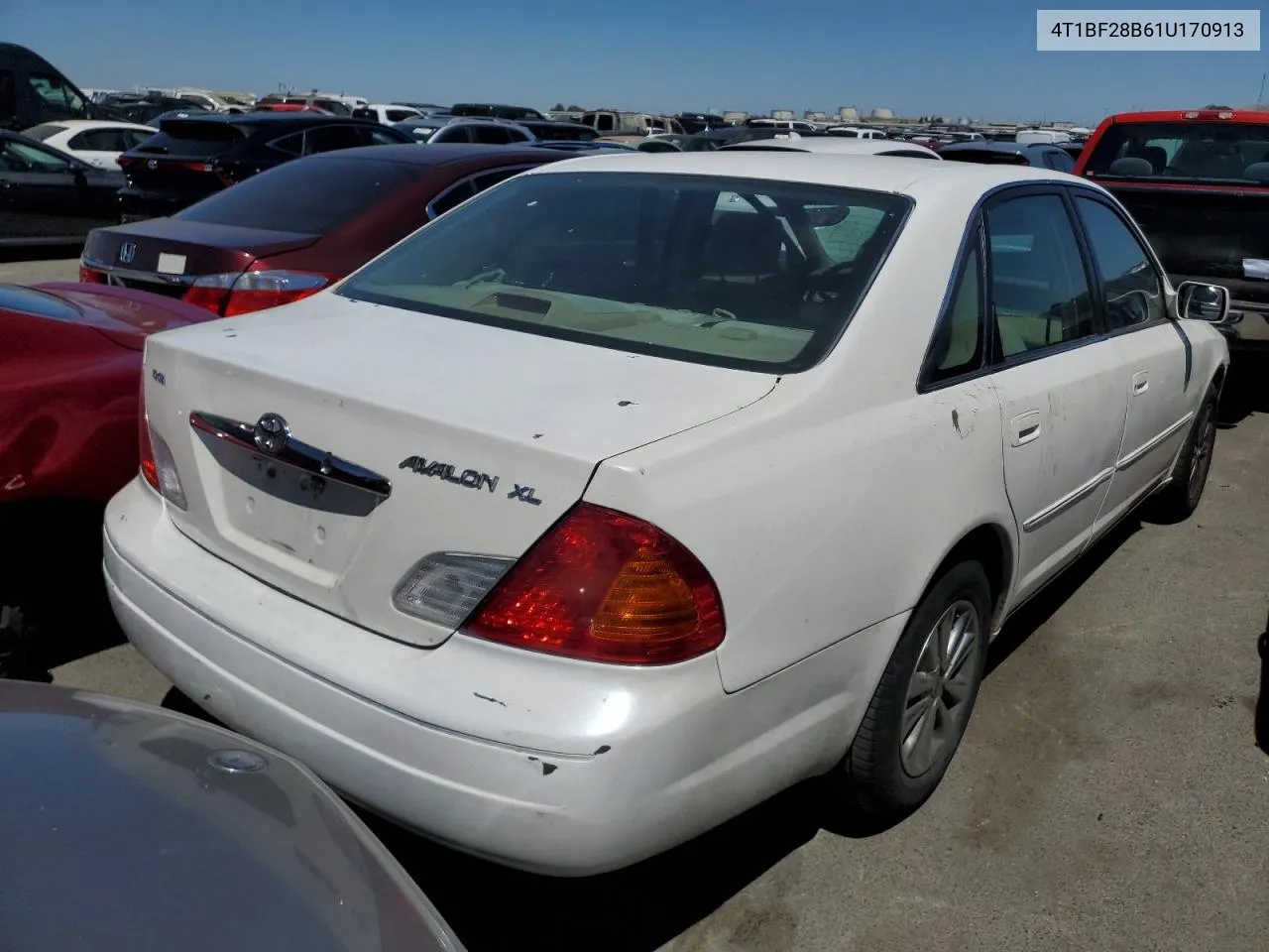 2001 Toyota Avalon Xl VIN: 4T1BF28B61U170913 Lot: 63438314