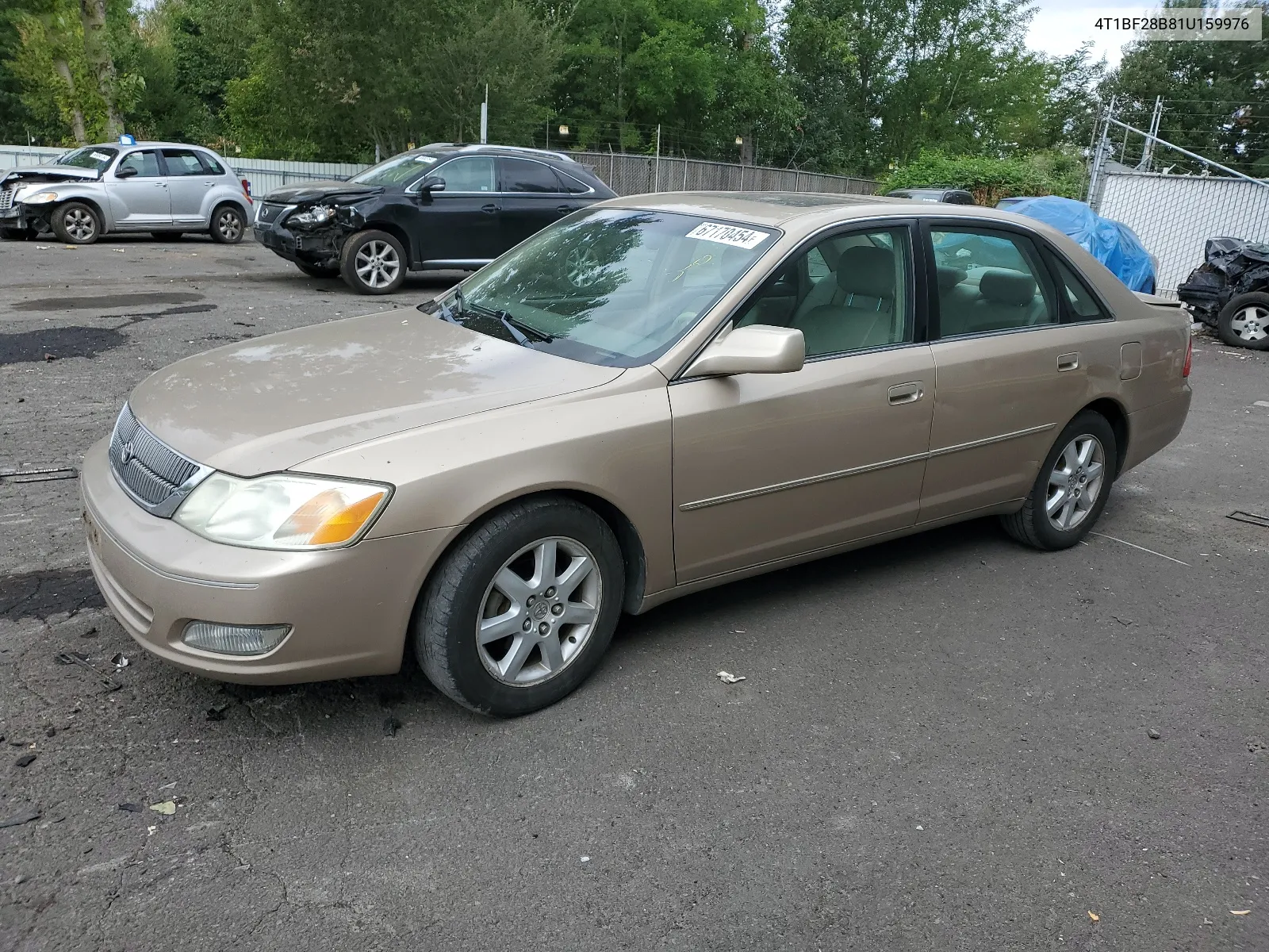 2001 Toyota Avalon Xl VIN: 4T1BF28B81U159976 Lot: 67170454