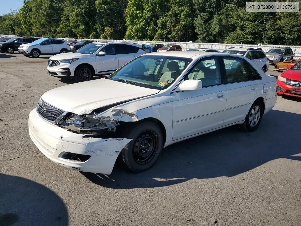 2001 Toyota Avalon Xl VIN: 4T1BF28B01U136756 Lot: 69741684