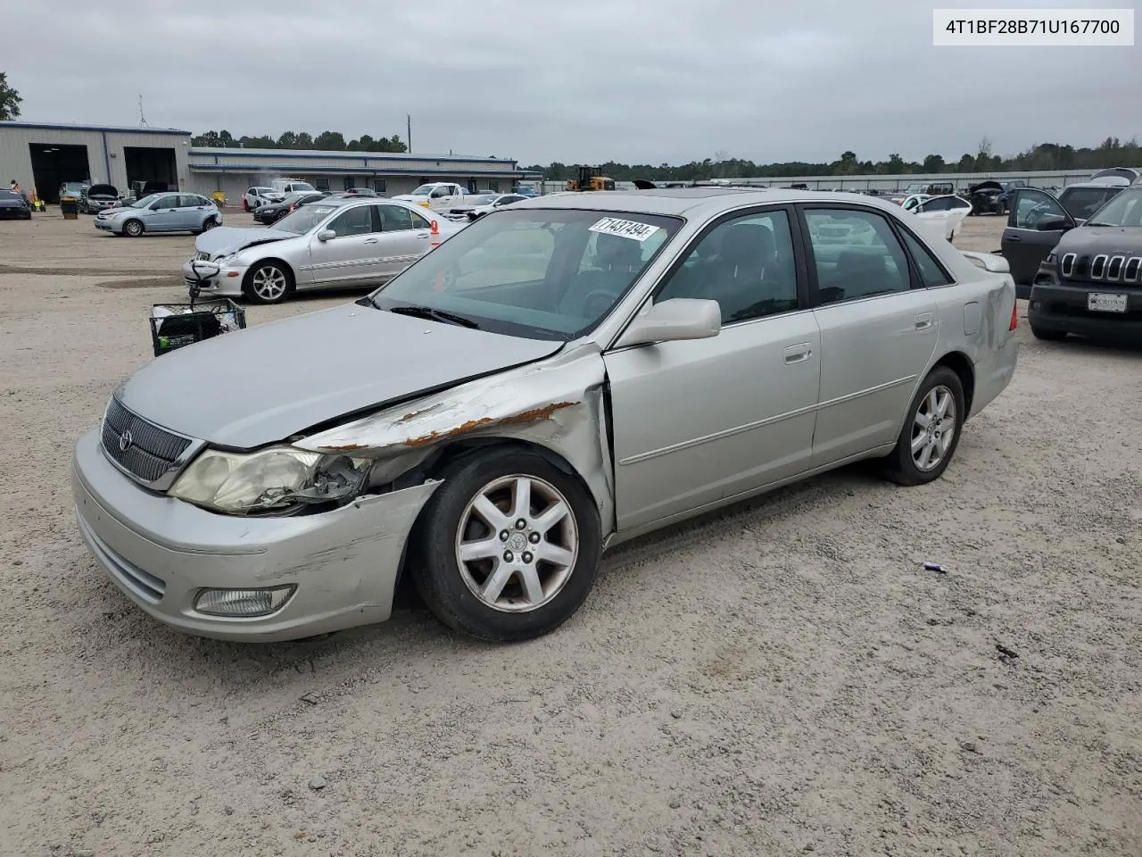 2001 Toyota Avalon Xl VIN: 4T1BF28B71U167700 Lot: 71437494