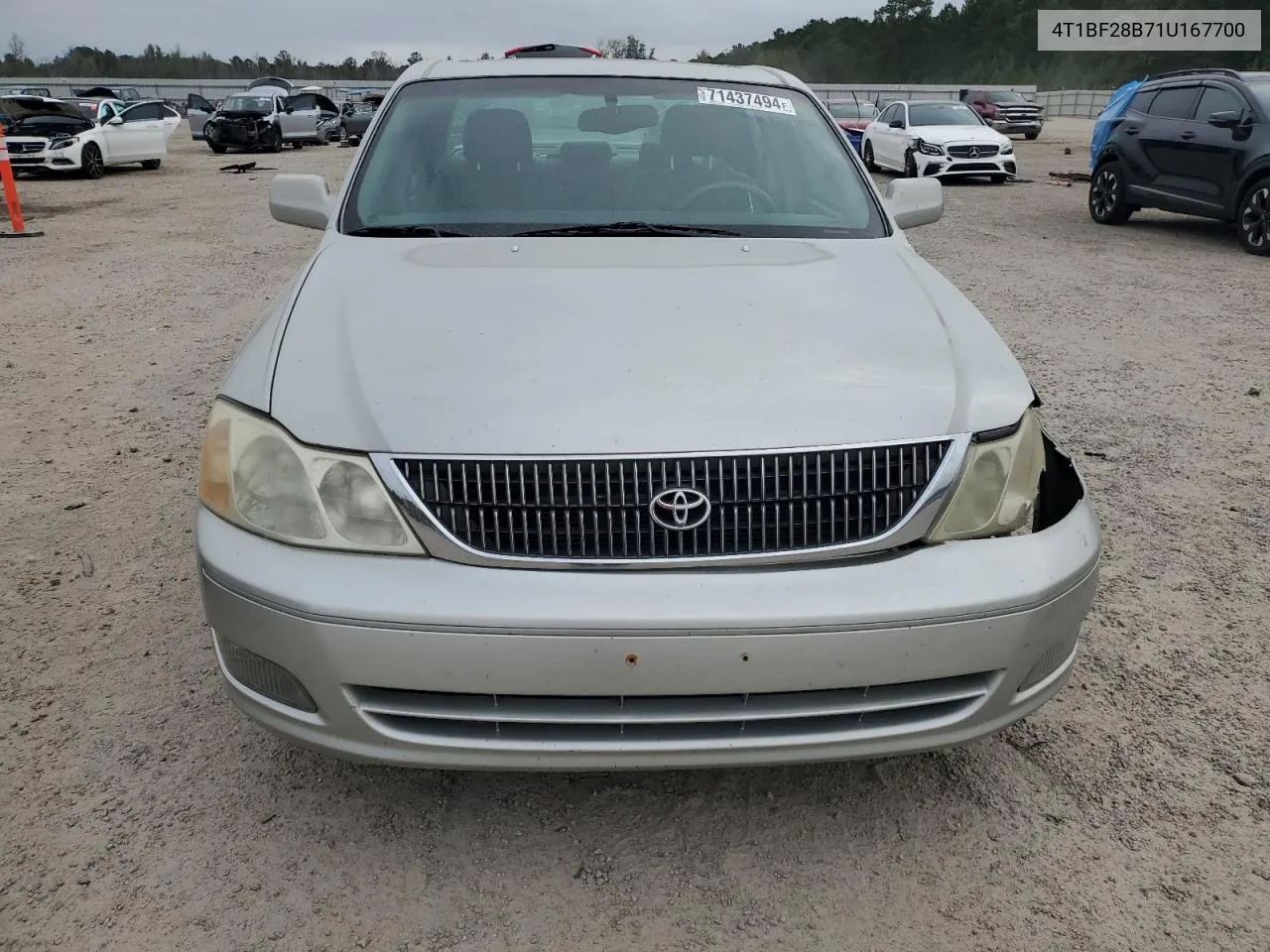 2001 Toyota Avalon Xl VIN: 4T1BF28B71U167700 Lot: 71437494