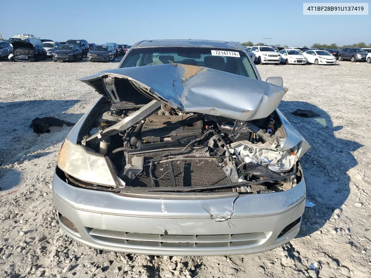 2001 Toyota Avalon Xl VIN: 4T1BF28B91U137419 Lot: 72147114