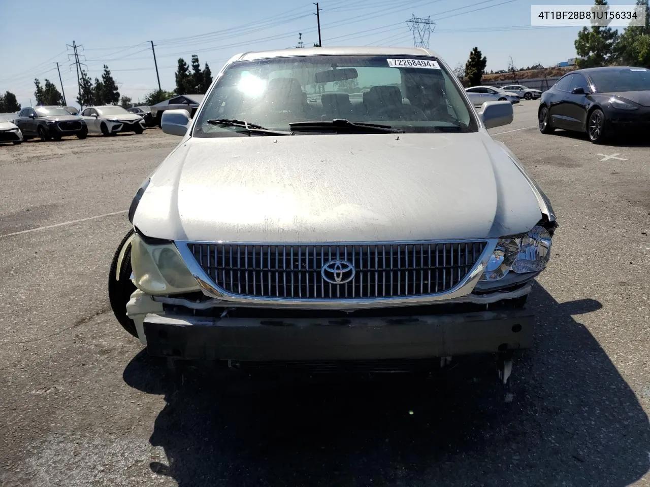 4T1BF28B81U156334 2001 Toyota Avalon Xl