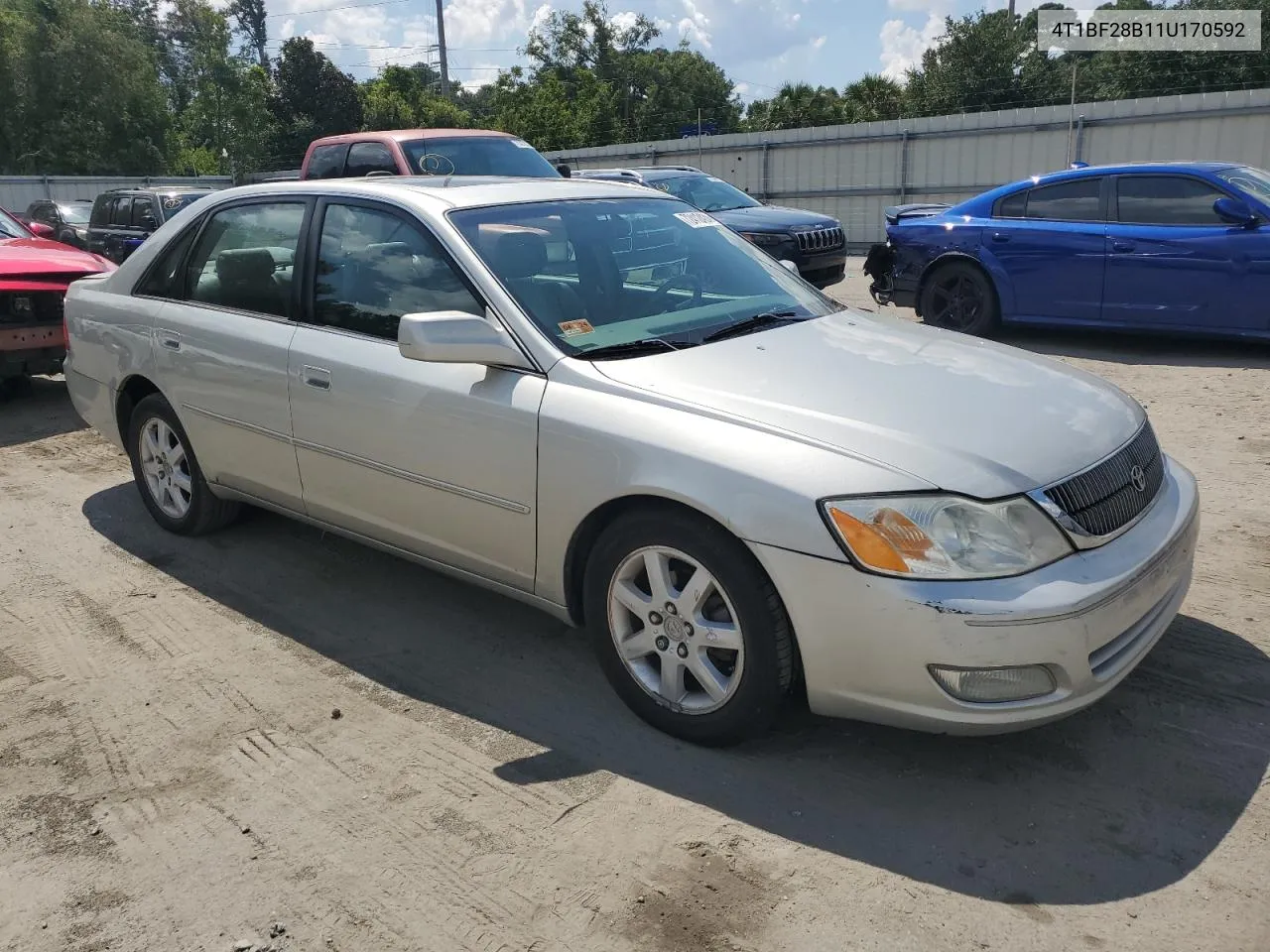 2001 Toyota Avalon Xl VIN: 4T1BF28B11U170592 Lot: 72412424