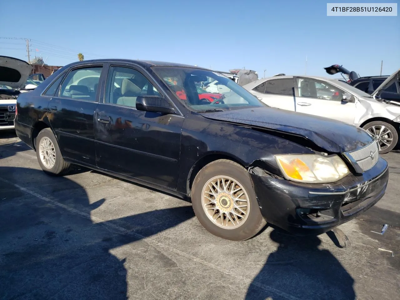 2001 Toyota Avalon Xl VIN: 4T1BF28B51U126420 Lot: 73495184