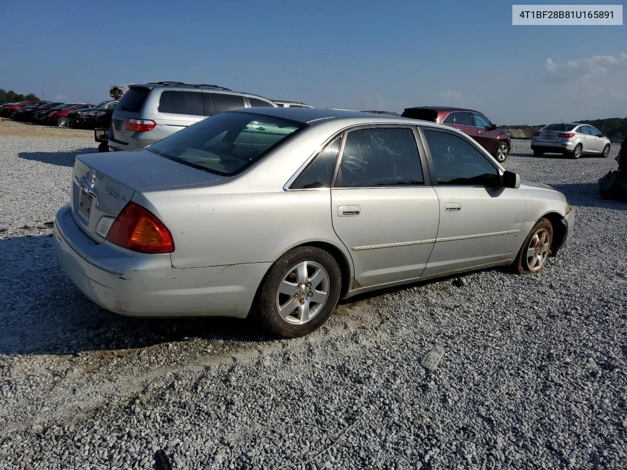 2001 Toyota Avalon Xl VIN: 4T1BF28B81U165891 Lot: 74067914