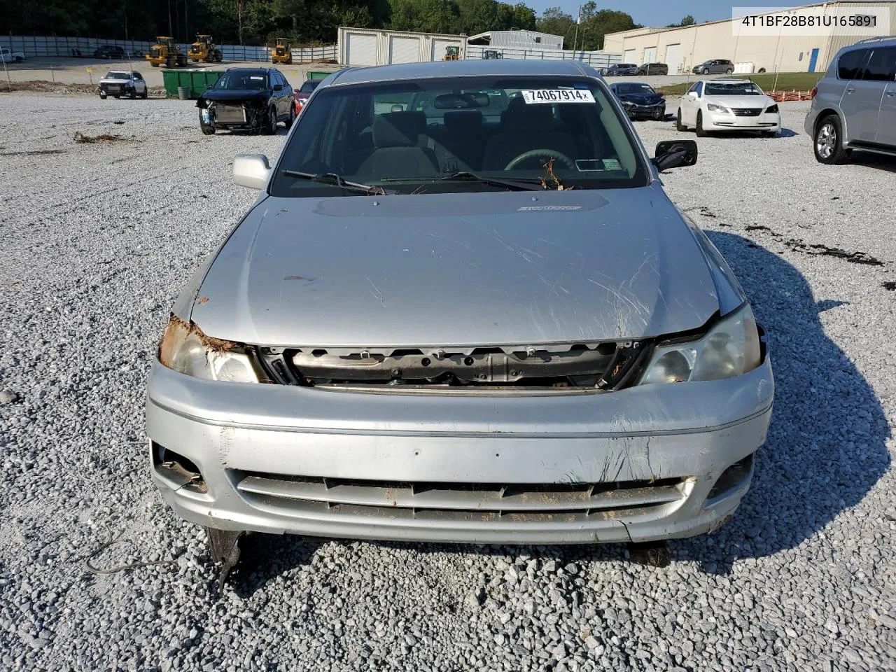 2001 Toyota Avalon Xl VIN: 4T1BF28B81U165891 Lot: 74067914