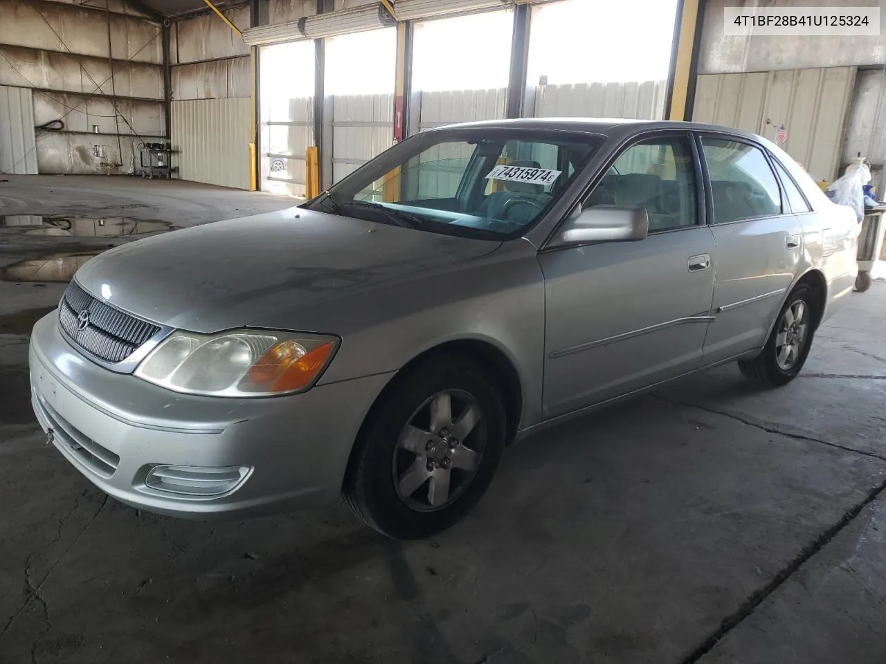 2001 Toyota Avalon Xl VIN: 4T1BF28B41U125324 Lot: 74315974