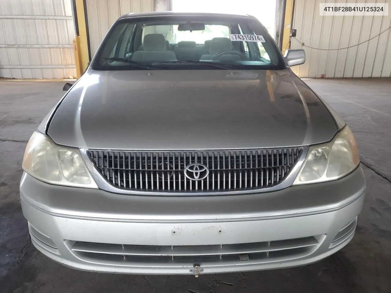 4T1BF28B41U125324 2001 Toyota Avalon Xl