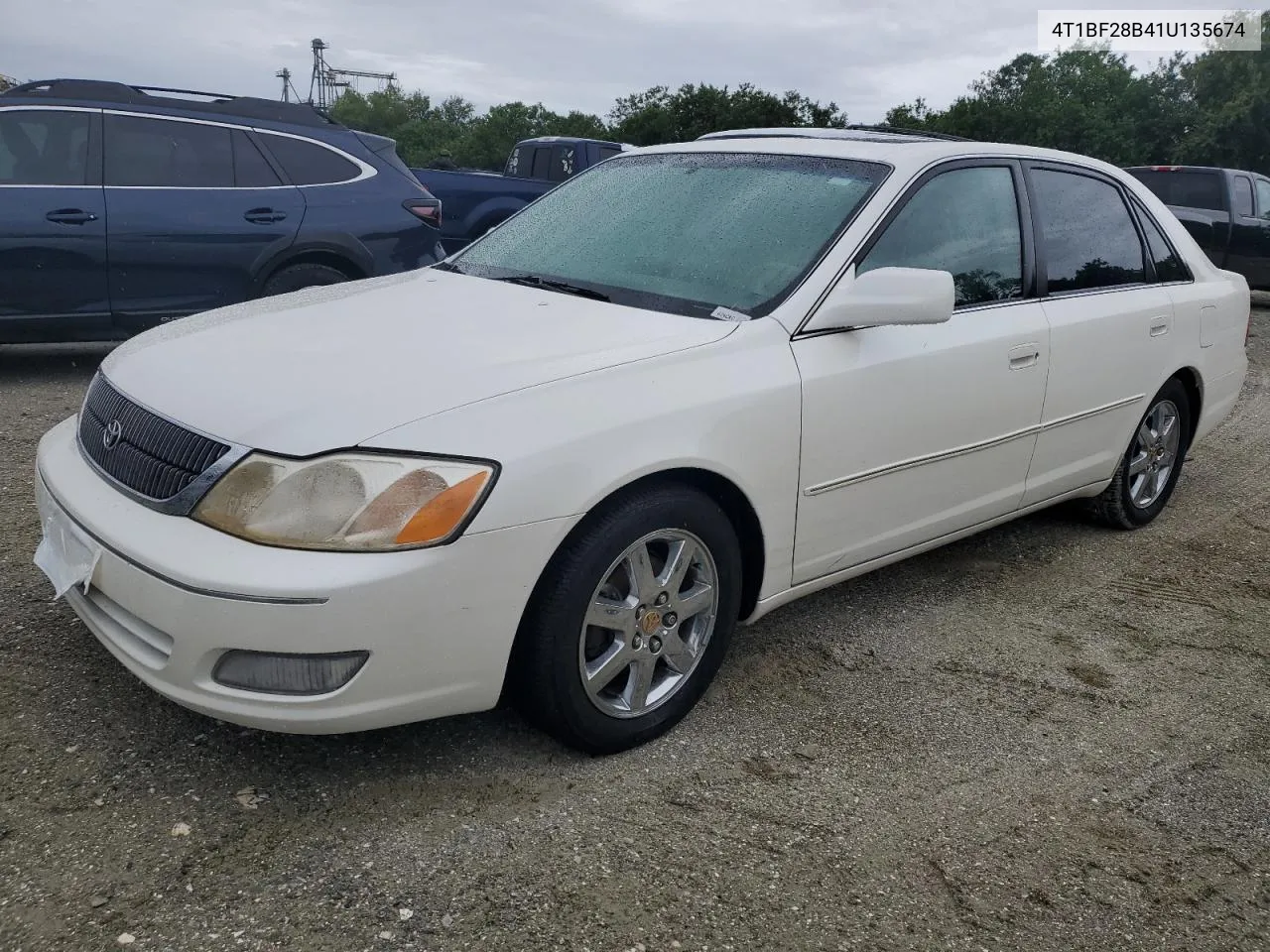 2001 Toyota Avalon Xl VIN: 4T1BF28B41U135674 Lot: 74348854