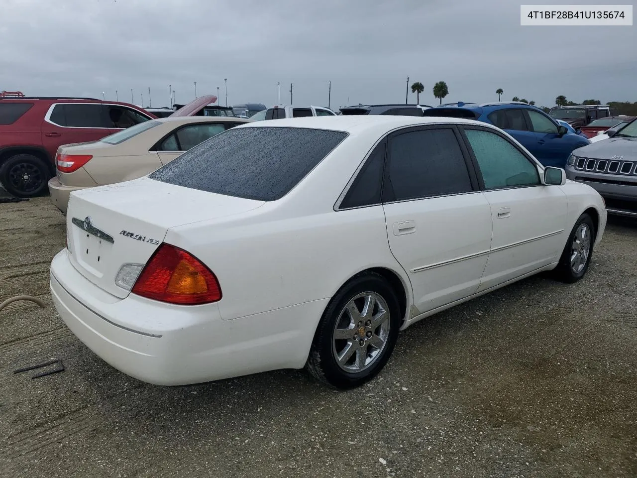 2001 Toyota Avalon Xl VIN: 4T1BF28B41U135674 Lot: 74348854