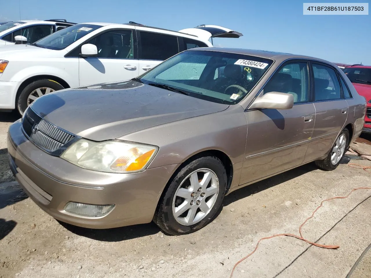 2001 Toyota Avalon Xl VIN: 4T1BF28B61U187503 Lot: 74380424