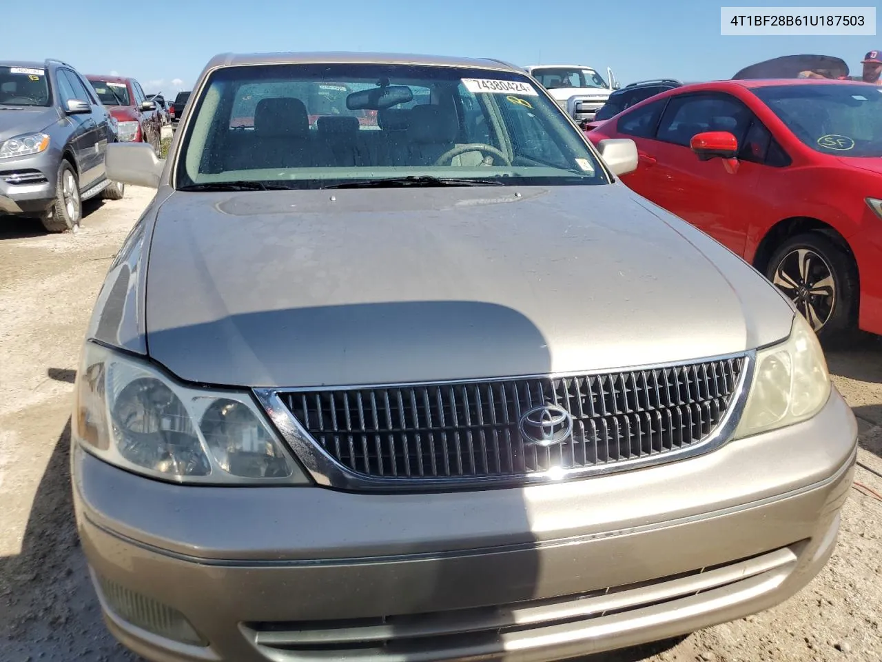 2001 Toyota Avalon Xl VIN: 4T1BF28B61U187503 Lot: 74380424