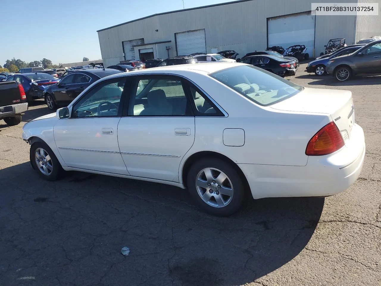 2001 Toyota Avalon Xl VIN: 4T1BF28B31U137254 Lot: 74612424