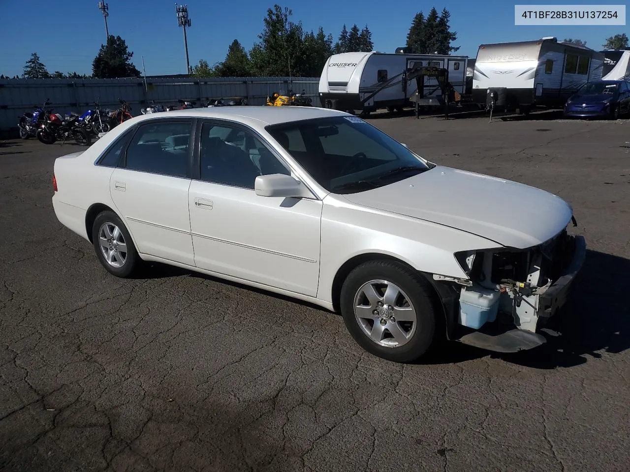 2001 Toyota Avalon Xl VIN: 4T1BF28B31U137254 Lot: 74612424