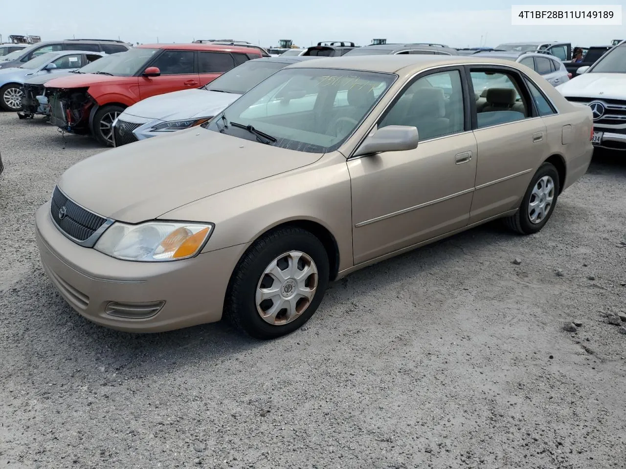 2001 Toyota Avalon Xl VIN: 4T1BF28B11U149189 Lot: 75107474