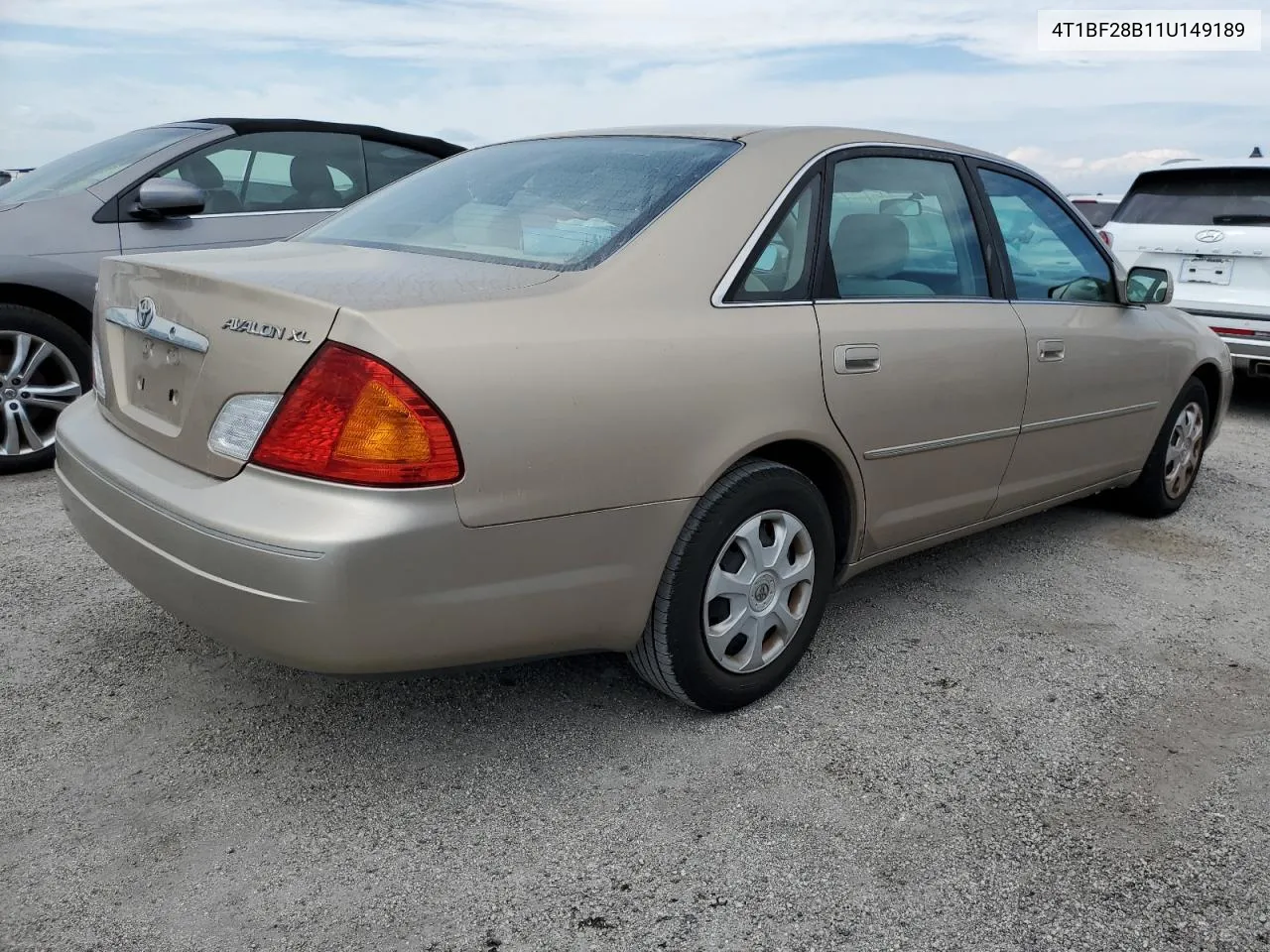 2001 Toyota Avalon Xl VIN: 4T1BF28B11U149189 Lot: 75107474