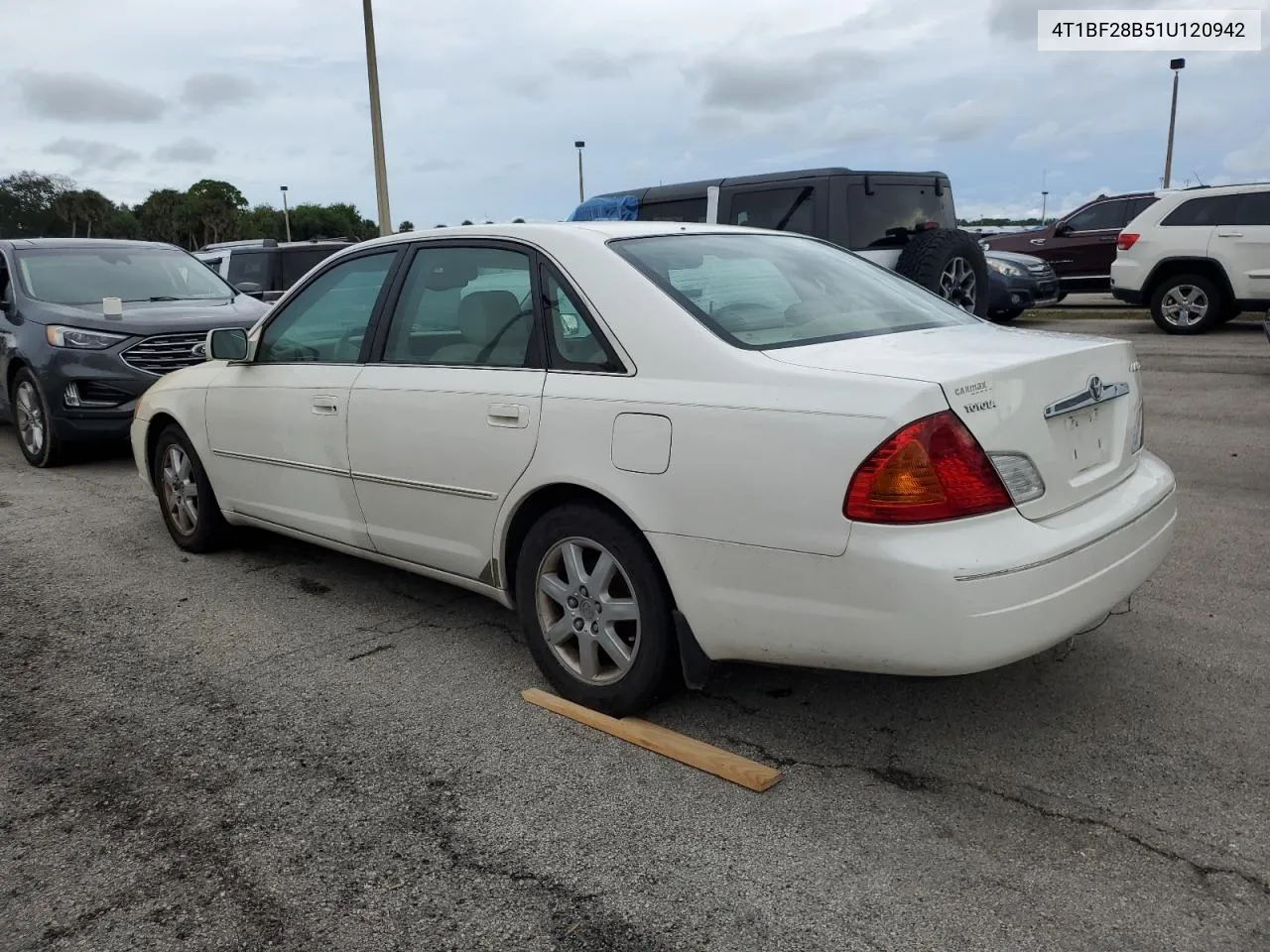 2001 Toyota Avalon Xl VIN: 4T1BF28B51U120942 Lot: 75110714