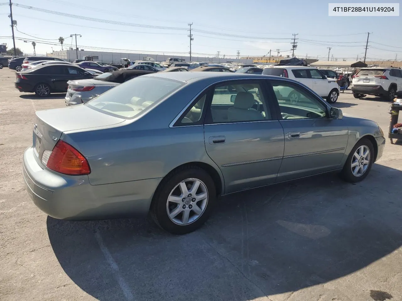 2001 Toyota Avalon Xl VIN: 4T1BF28B41U149204 Lot: 75729004