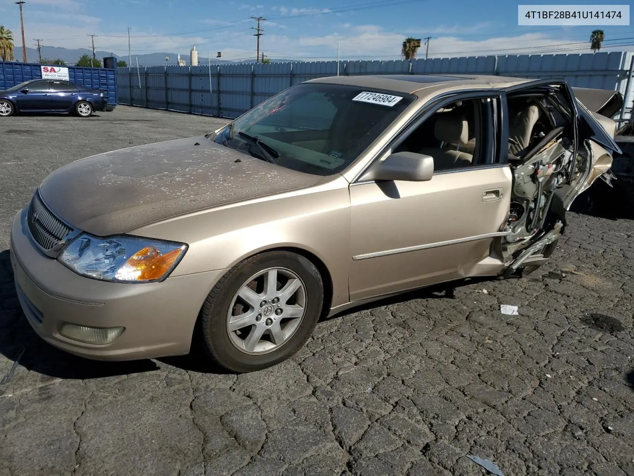 2001 Toyota Avalon Xl VIN: 4T1BF28B41U141474 Lot: 77246984