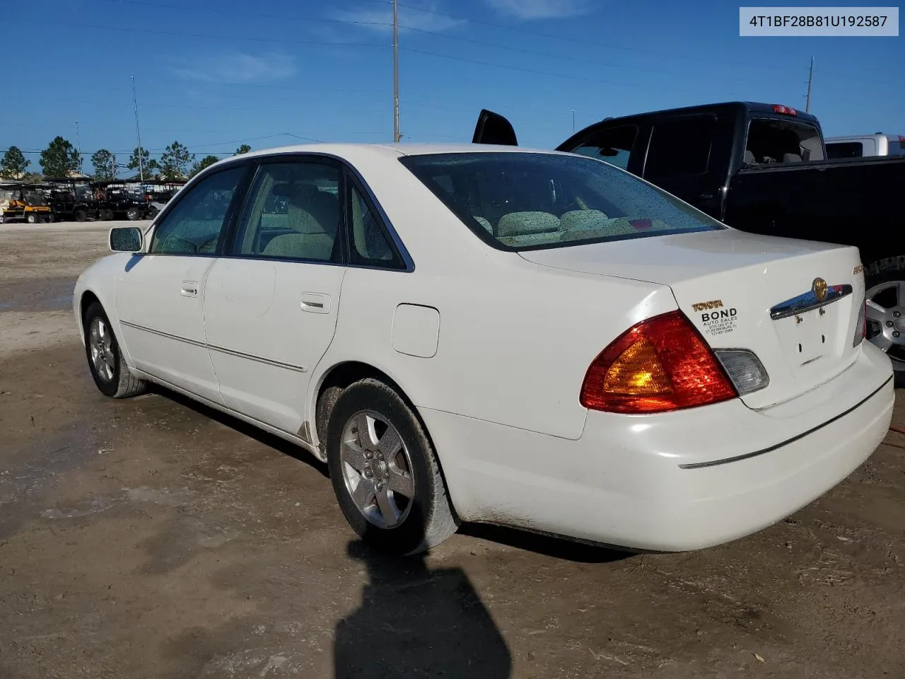 4T1BF28B81U192587 2001 Toyota Avalon Xl