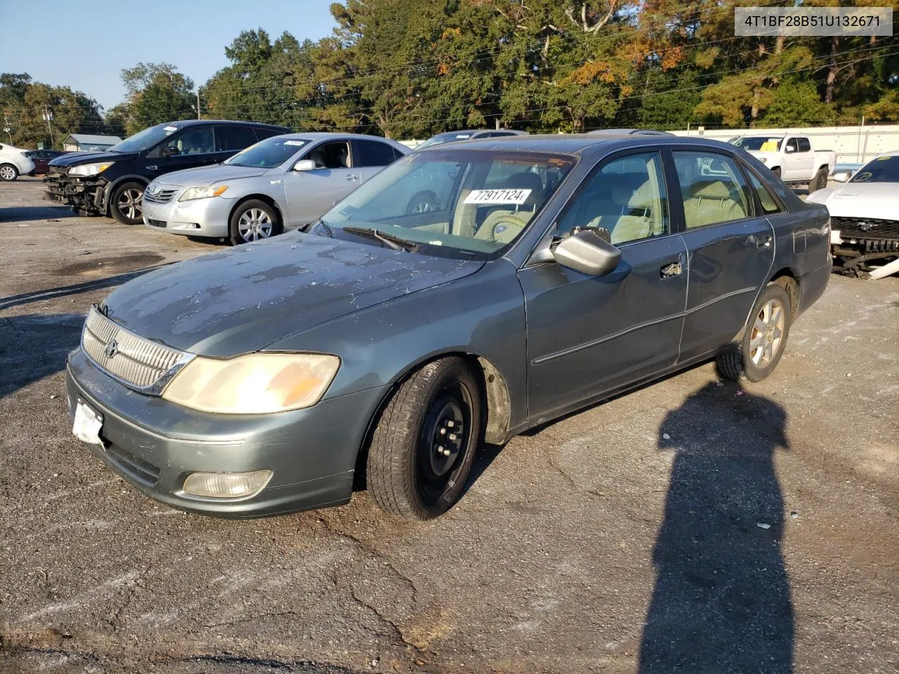 2001 Toyota Avalon Xl VIN: 4T1BF28B51U132671 Lot: 77917124