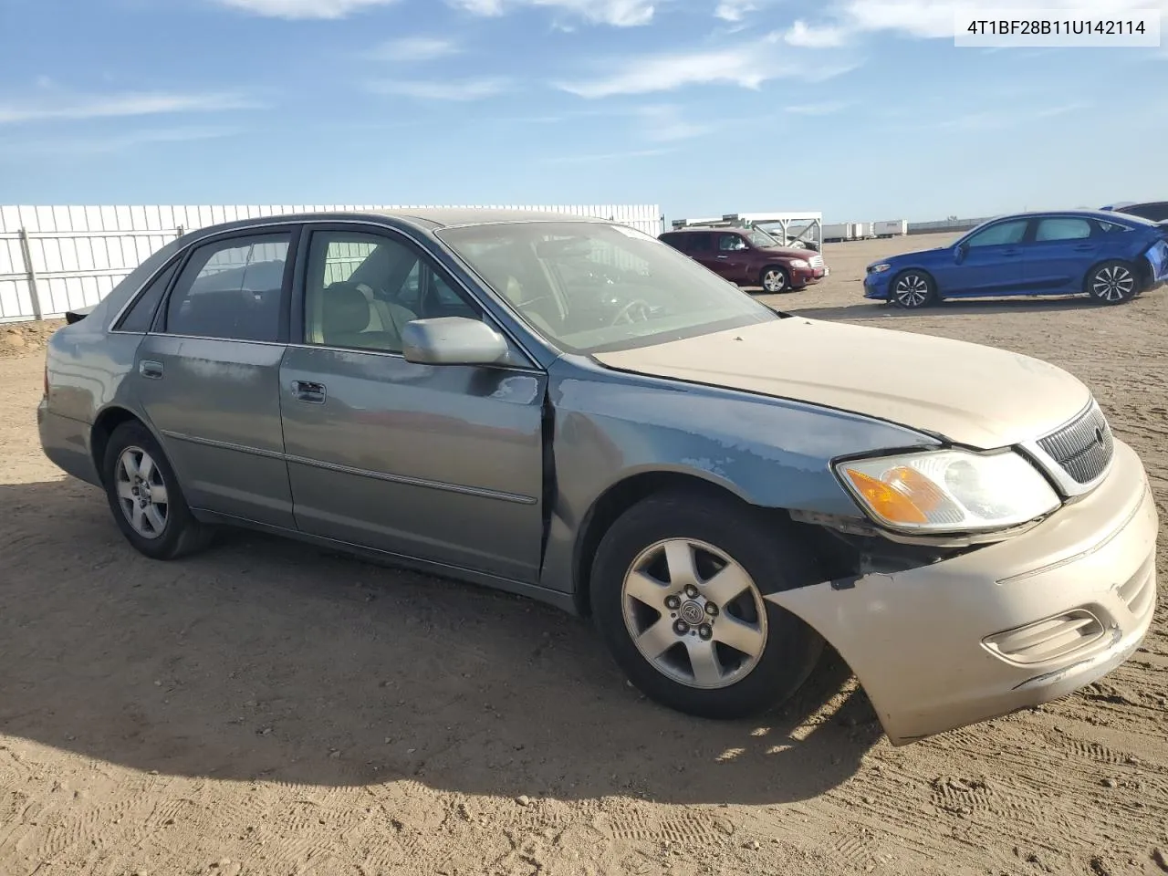 2001 Toyota Avalon Xl VIN: 4T1BF28B11U142114 Lot: 78880484