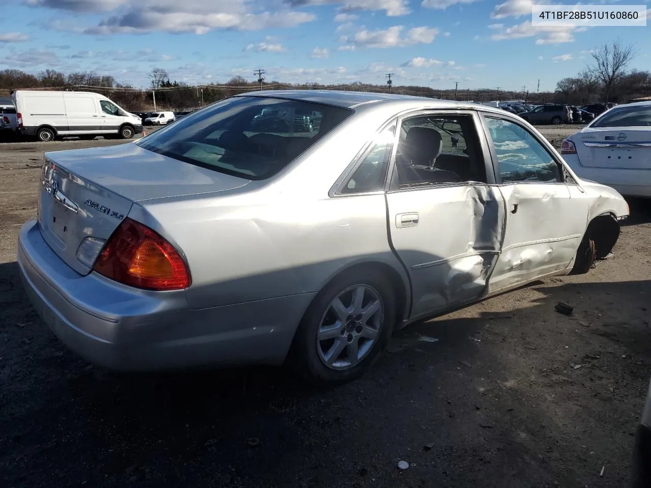 4T1BF28B51U160860 2001 Toyota Avalon Xl