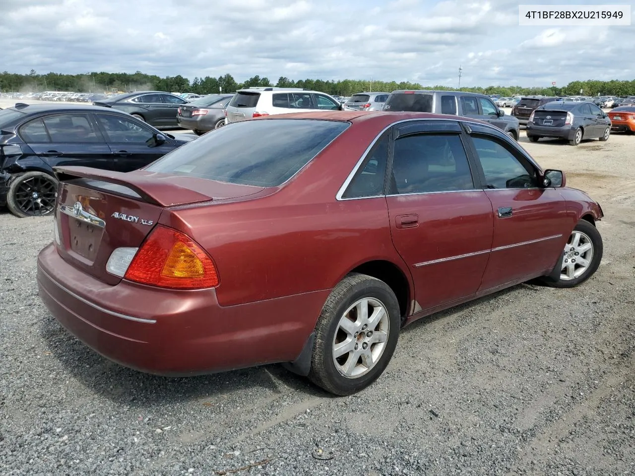 2002 Toyota Avalon Xl VIN: 4T1BF28BX2U215949 Lot: 50057793