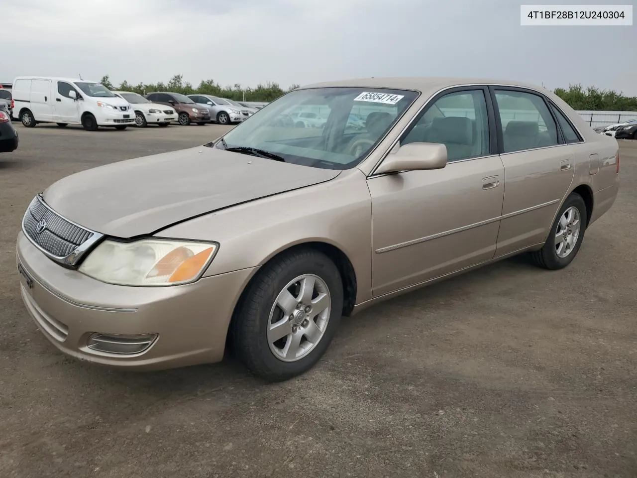 2002 Toyota Avalon Xl VIN: 4T1BF28B12U240304 Lot: 65854714